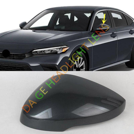 Replacement part for gray left side door mirror cover for 2022-2025 for Honda for Civic