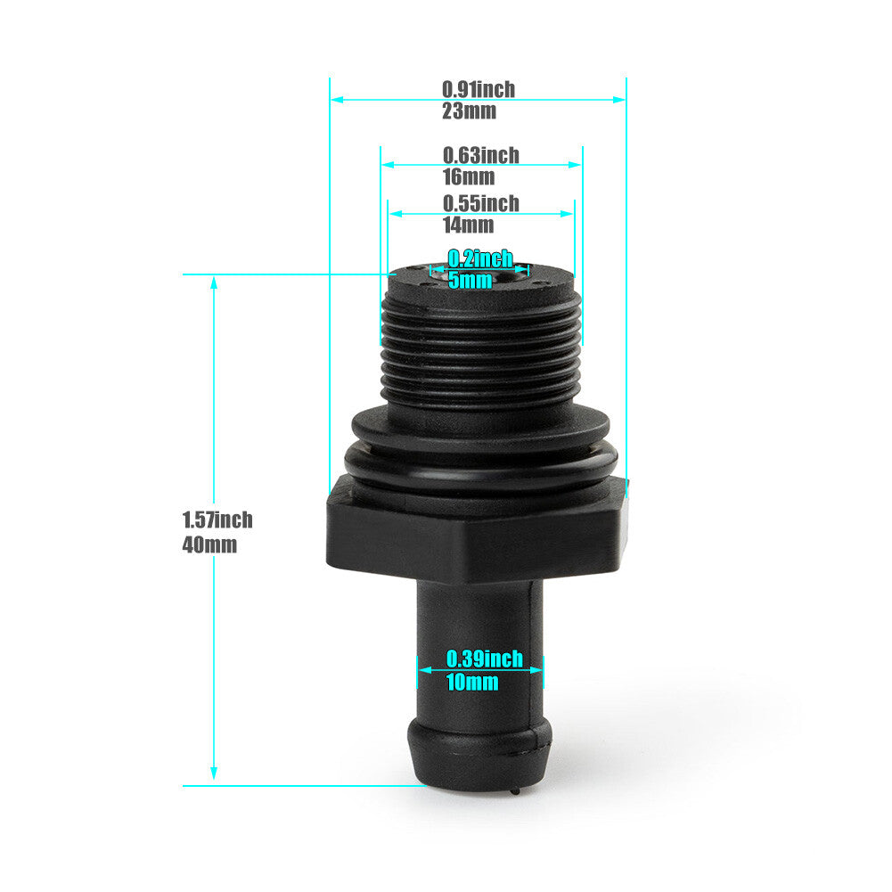2-piece PCV valve kit 11810-5H71A suitable for NISSAN KICKS MICRA 2015-2019 VERSA 2018-2021