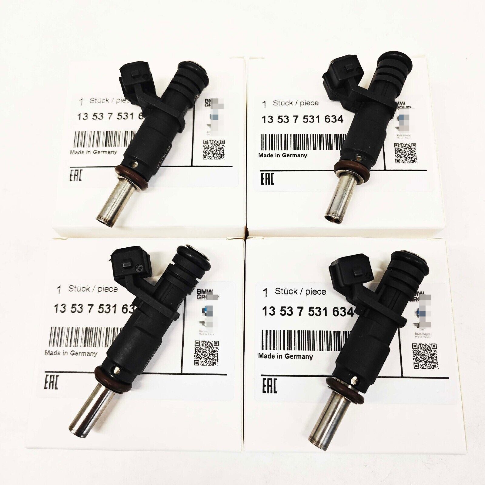 Six new fuel injectors for BMW E82, E88, E90, E92, E93, 128i, 328i. Contact: 06-12 13537531634