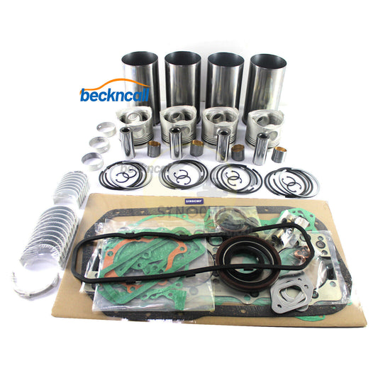 Engine Rebuild Kit for Isuzu Hitachi JCB Link-Belt 4BG1 4BG1T 4BG1TAB 4BG1TPG
