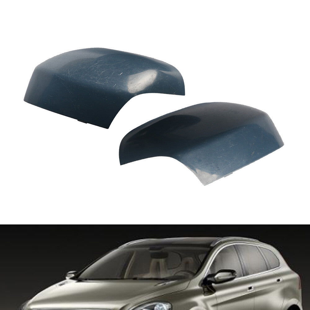LH RH Exterior Door Side Primed Rear View Mirror Cover for VOLVO XC70 2007-16