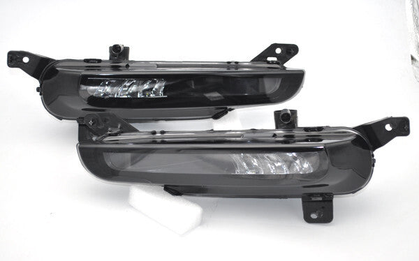 2x White LED Daytime Day Fog Light DRL for Range Rover Evoque 2016-2019 L551
