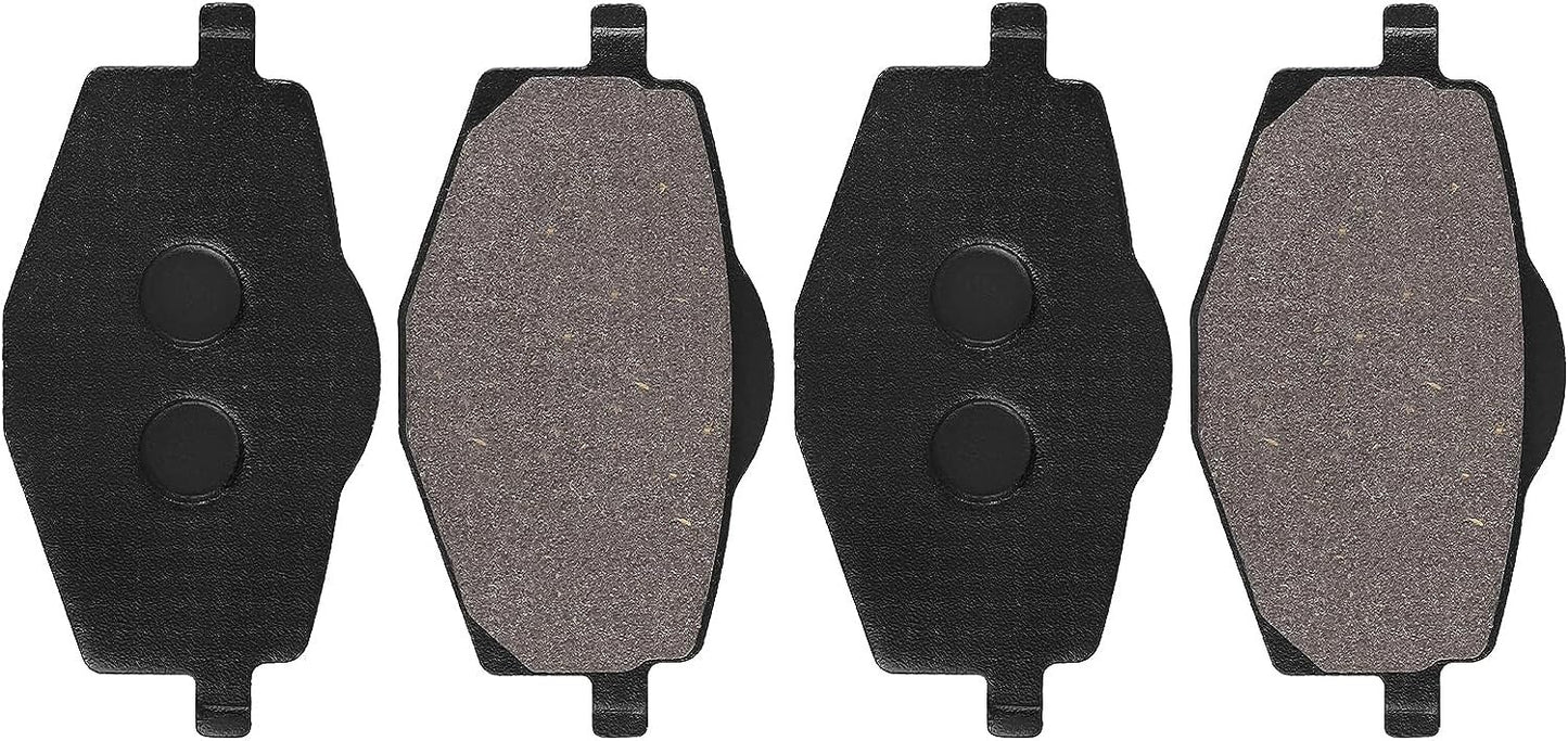 Front and Rear Brake Pads for Yamaha DT 125 R 1988-2003, DT 125 RE 2004, YTZ 250