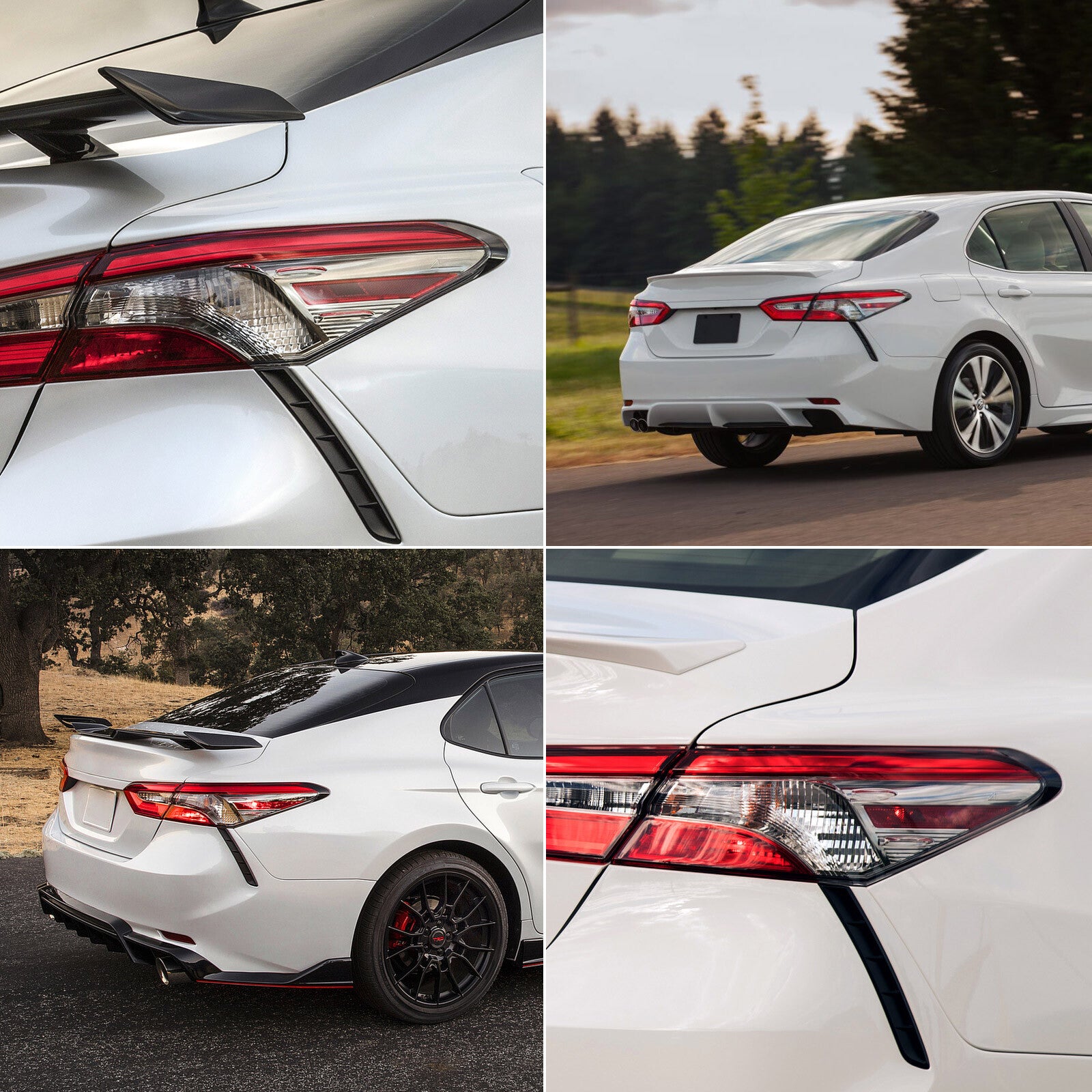 For 2018 2019 2020 for Toyota for Camry Chrome Right Passenger Outer Tail Light Lamp RH