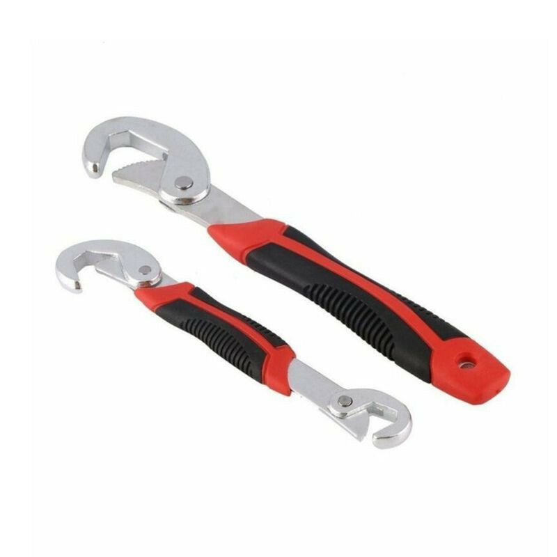 2Pcs Adjustable Spanners Multi-function Heavy Duty Torque Wrench Car Repair Tool