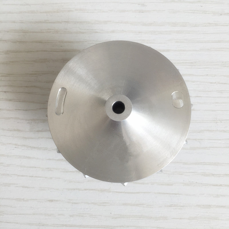 GT15-25 44.50/60.01 mm 6+6 Blade Performance Turbine Blank Compression Wheel Q7