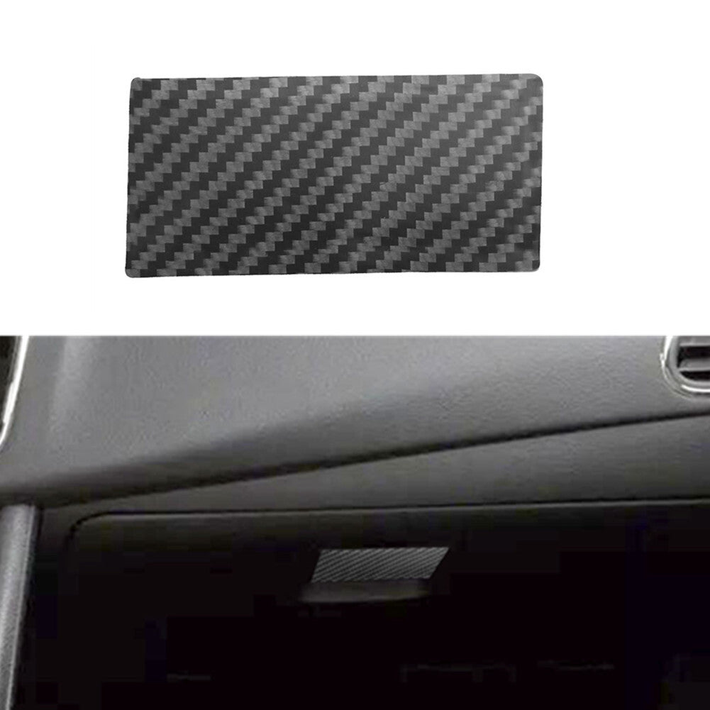 Carbon Fiber Passenger Glove Box Handle Cover Trim for Chrysler 200 2011-2014