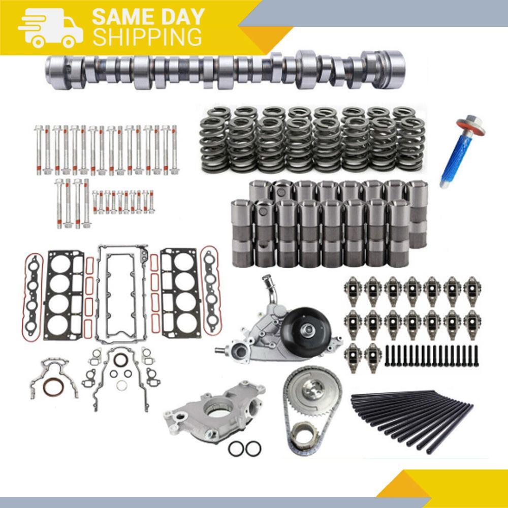 for Chevy for GMC 4.8 5.3 6.0L Sloppy Mechanics Stage 2 Cam Lifters Timing Chain Kit