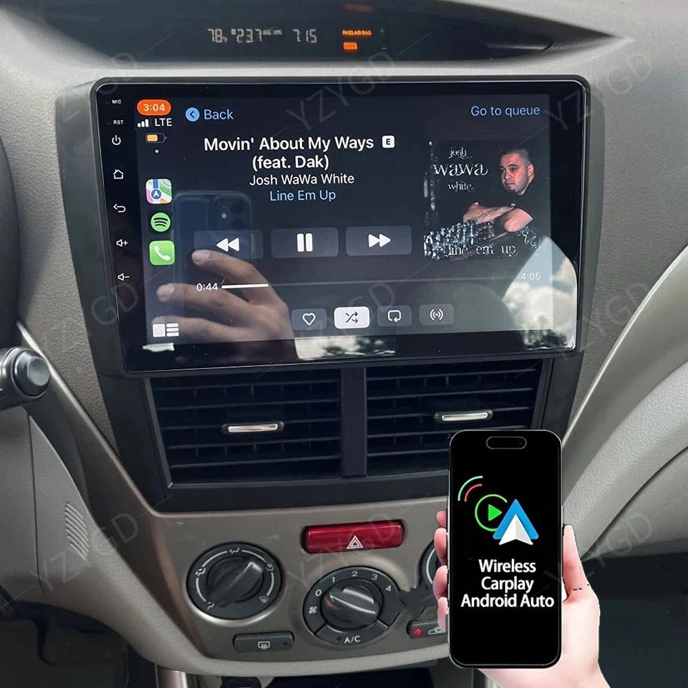for Subaru for Forester for Impreza WRX 2008-2012 Android14 Car Radio Stereo Carplay GPS