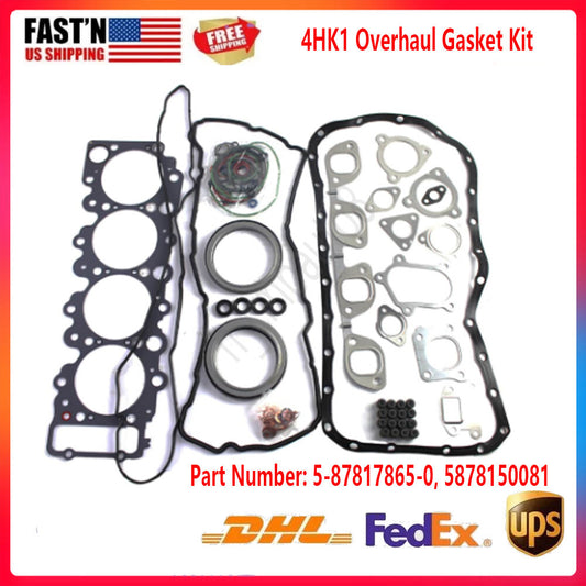 Overhaul Gasket Kit 5878178650 for Isuzu 4HK1 for Chevrolet NPR NQR NRR for GMC 5.2L