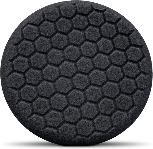 8-inch hexagonal logic foam polishing sponge pad, polishing pad appearance and ring polishing pad