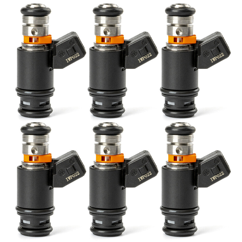6x Fuel Injectors For 1999-03 for VW for Golf for Jetta EuroVAN 97 V6 2.8L IWP022 021906031D