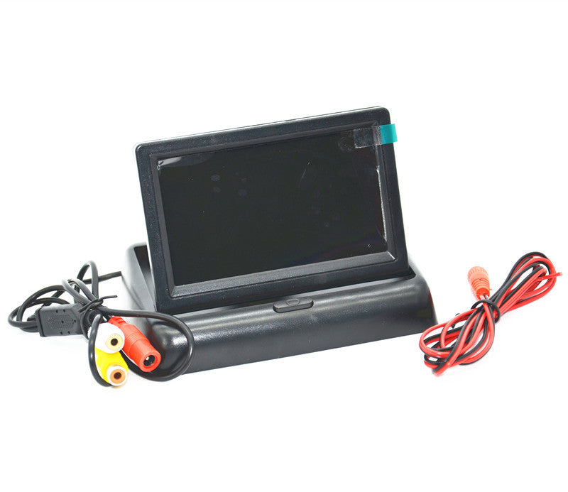 Car Reverse Parking Rearview Folding 4.3 TFT LCD Screen Monitor Display Image