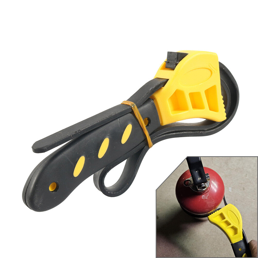 6 Inch Rubber Strap Wrench Tool Oil Filter Pipe Wrench Rubber Strap Mechanics