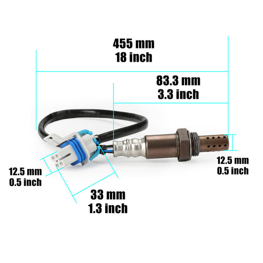 2pcs Oxygen Sensor Up+Down For 2013-2016 for Lincoln MKZ 2.0L,13-15 for Lincoln MKT 2.0L