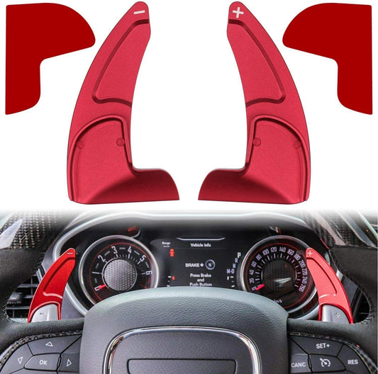 Steering wheel paddle shifter extended gearbox trim suitable for Dodge for Challenger