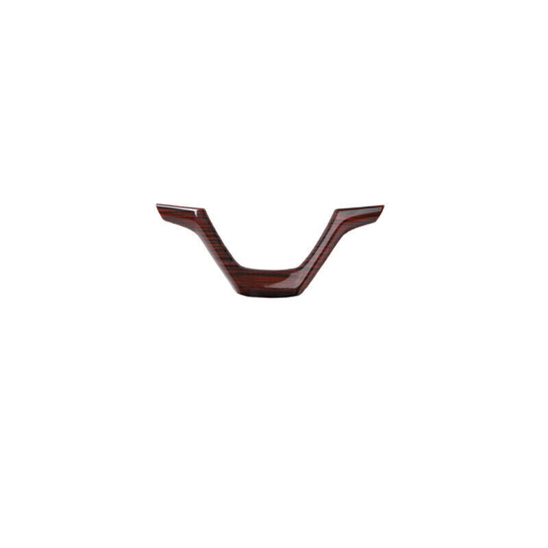 for BMW X5 X6 F15 F16 2014-18 Inner Steering Wheel U-Type Trim Red Wood Grain 1P