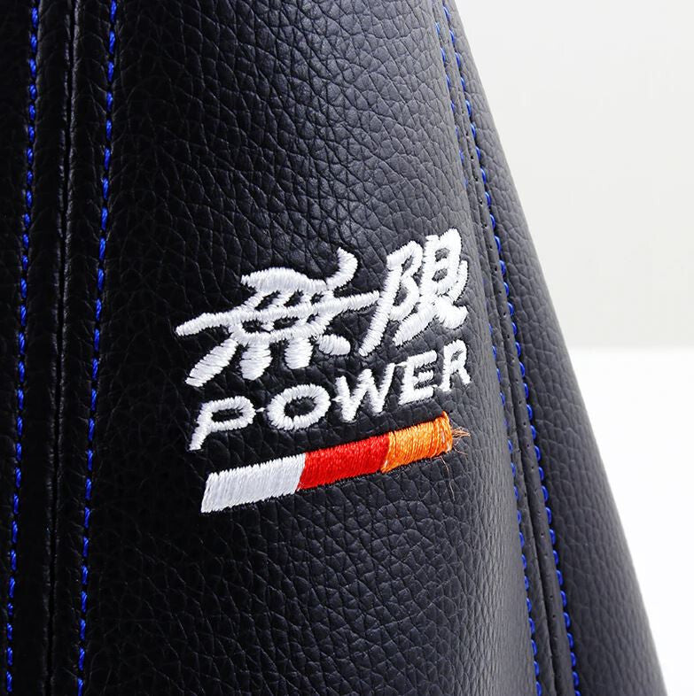 Car gear shifter, racing gearshift lever, Gaimugan, black and blue, suitable for Toyota .