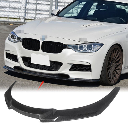 Front Bumper Lip for BMW 6 Series F06 F12 F13 12-19 M Sport Carbon Fiber Black