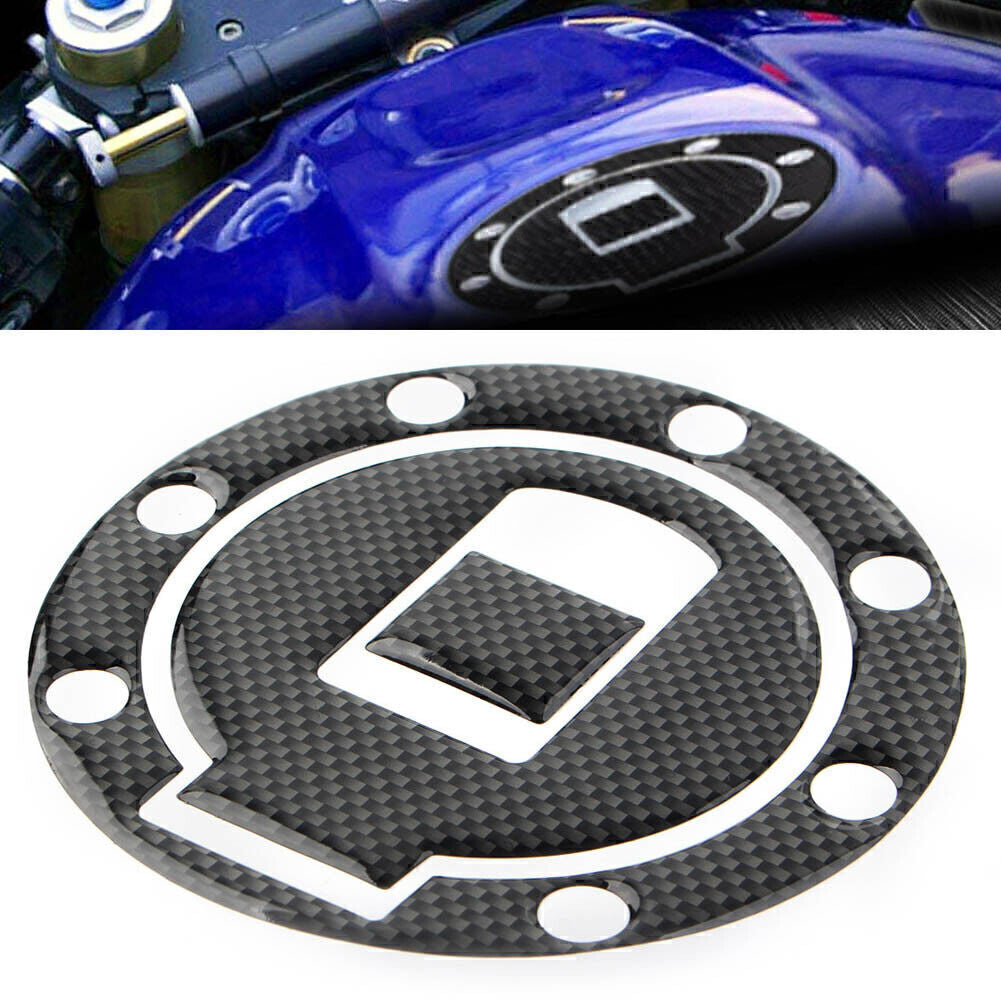 Gas Tank Fuel Cap Cover Pad for Yamaha R1/R6/600 YZF/FZR/FJ/FJR Perforated 98-99