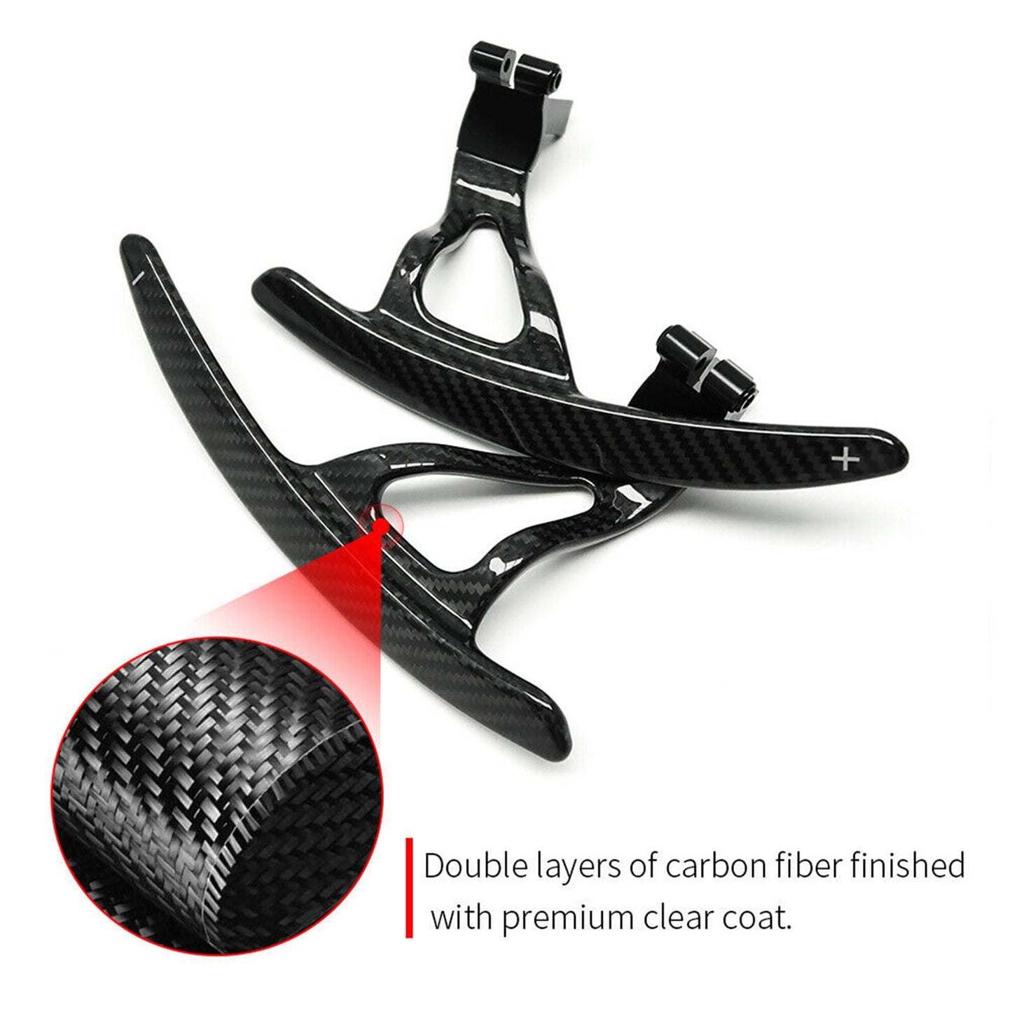for Nissan GT-R GTR R35 2008-2016 Carbon Steering Shift Paddle Shifter Extension
