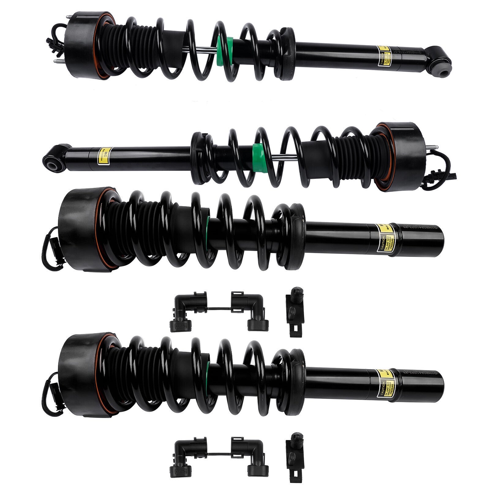 A pair of rear L+R shock absorbers fits for Mercedes W166 C292 ML GLE63 AMG with O ADS 12-19