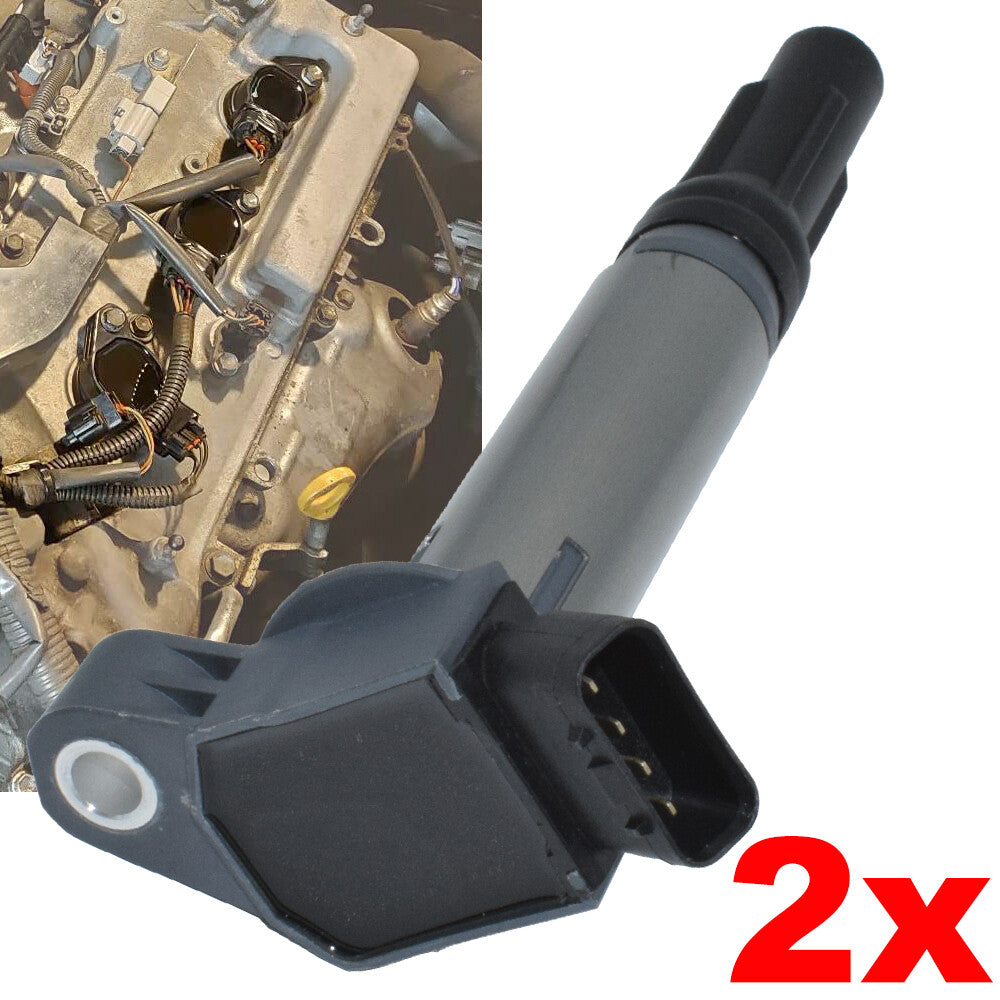 2X Car Ignition Coil 90919-02251 for Toyota for Sienna Venza Highlander for Lexus GS300