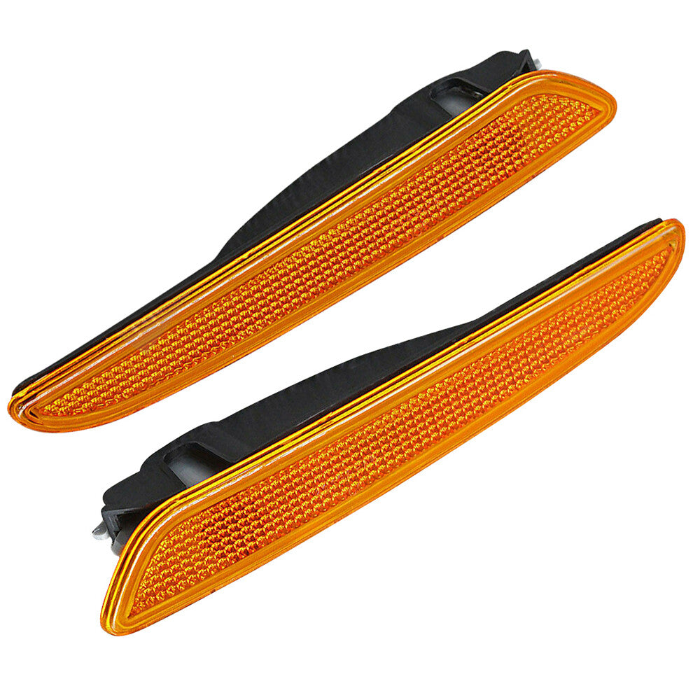 Pair Front Side Marker Lights Turn Signal Lamps Fits 2007-09 for Benz W211 E320 E350