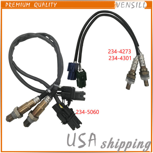 4Pcs Up Downstream Oxygen Sensor for Nissan Quest 2007-09 Altima 2004-06 3.5L