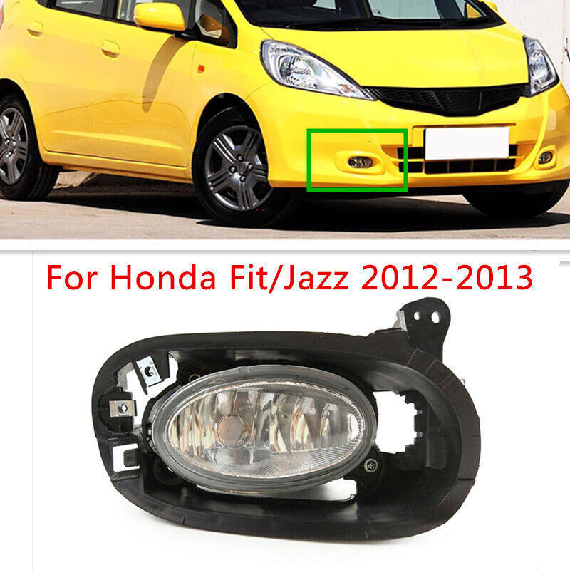 RH Front Bumper Fog Lamp Light Housing Without Bulbs for Honda Fit/Jazz 2012-13