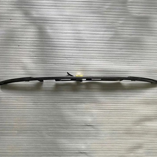 Carbon Fiber Style Rear Door Tailgate Trunk Trim Cover Fit for Range Rover Sport
