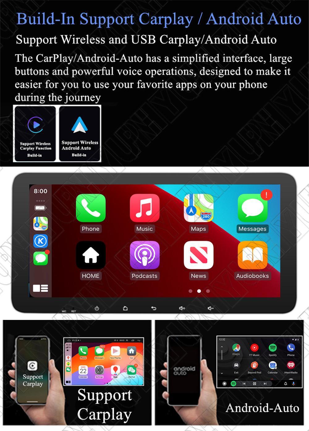 10.33 For 96-03 for BMW 5 Serie E39 Carplay 2+32G Stereo Radio GPS Nav FM BT Player