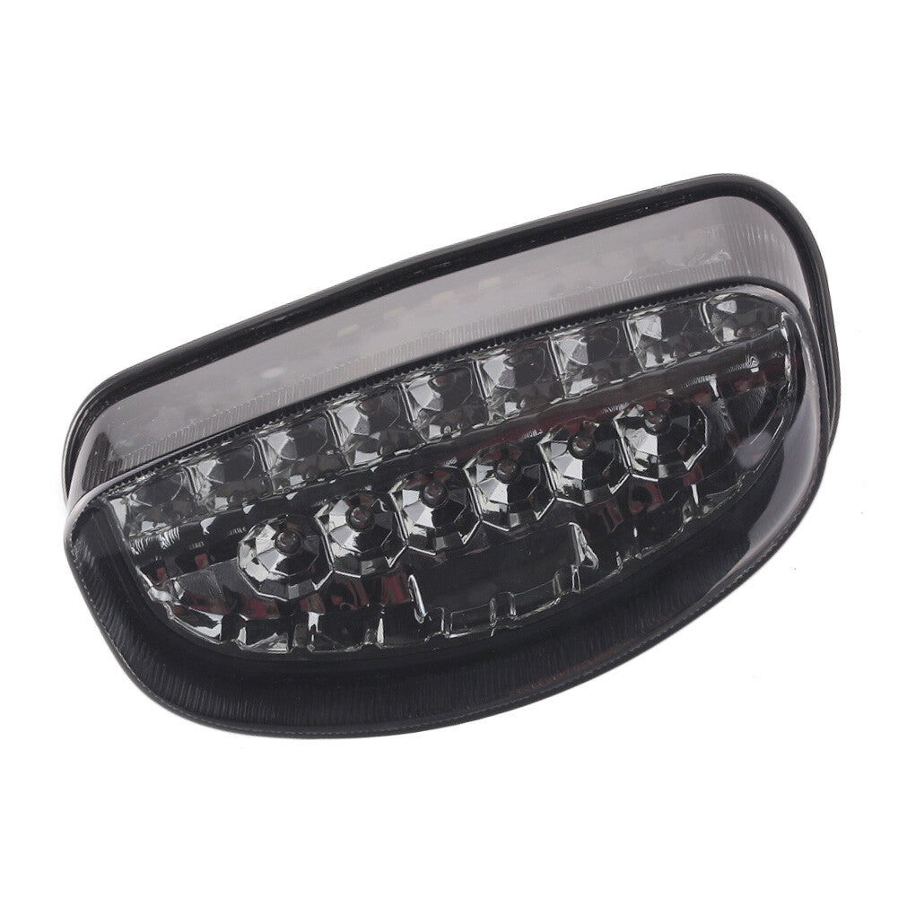 for Suzuki GS500E 1999-02 GS500F 2004 ABS LED Taillight Integrated Turn Signals