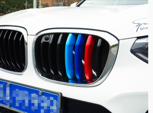 for BMW X3 G01 2018 2019 2020 2021 3-Color Front Central Grille Mesh Cover Trims