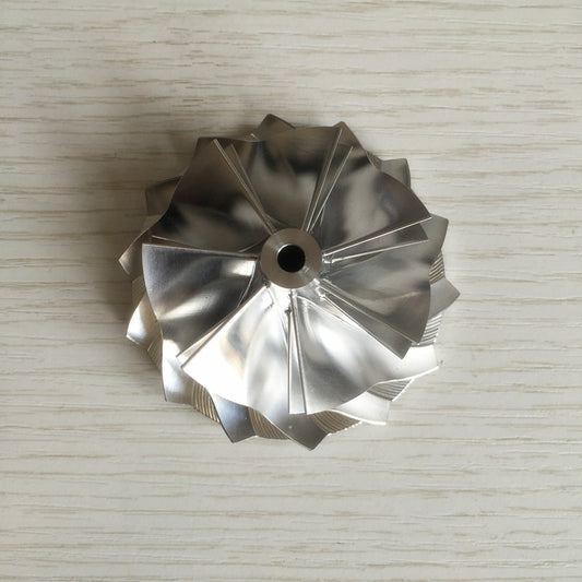 K04 5306-123-2014 upgrade 51.03/61.98mm 7+7 blades billet compressor wheel
