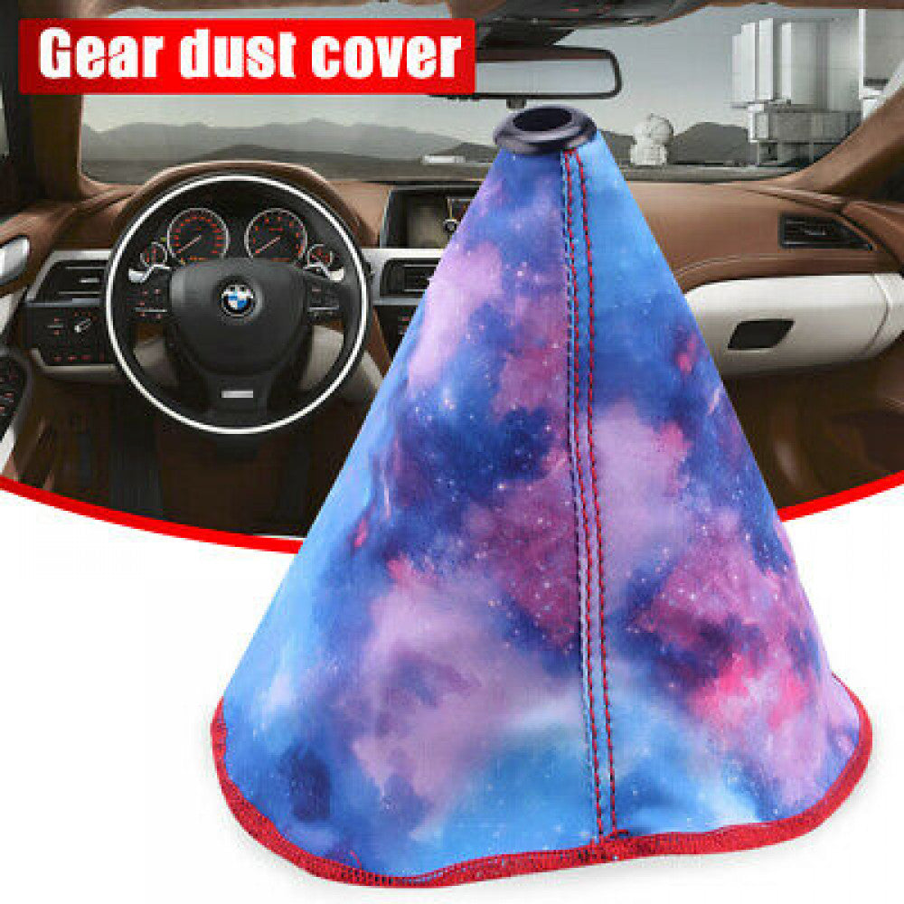 Universal Shift Lever Knob Boot Cover Racing Shift Boot Cover Gaiter JDM Style