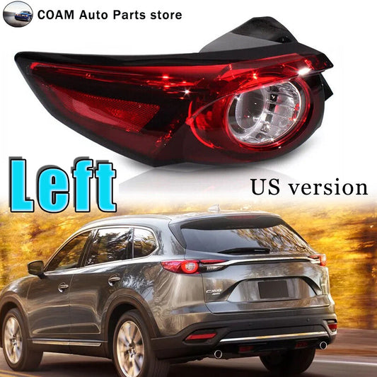 1-Piece LH LED Taillight Rear Bracket Light for Mazda CX-9 2016-2023 US Version