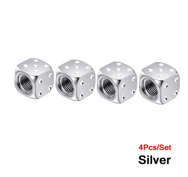 4-piece car tire valve cover rod air dust cover blue bullet for Subaru for Saab