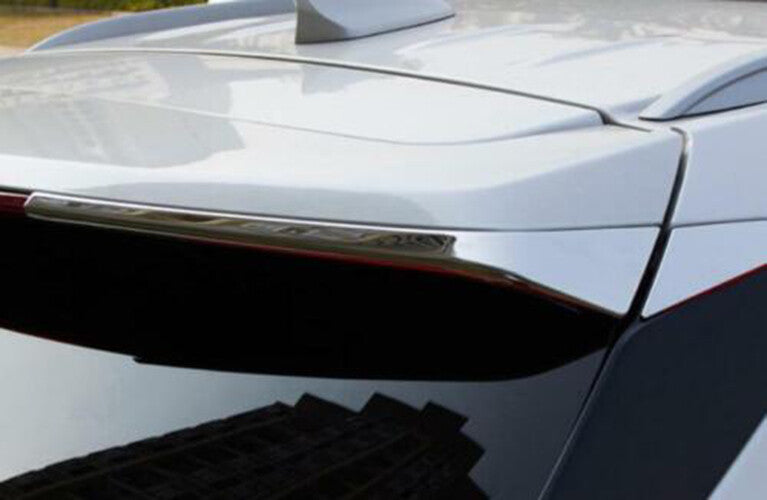 for Cadillac XT5 2017-2022 Chrome Rear Window Side Spoiler Strips Cover Trim 2P