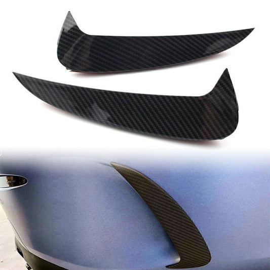 2x Rear Bumper Vent Cover Carbon Fiber for Benz E-Class Coupe W238 C238 2016-21