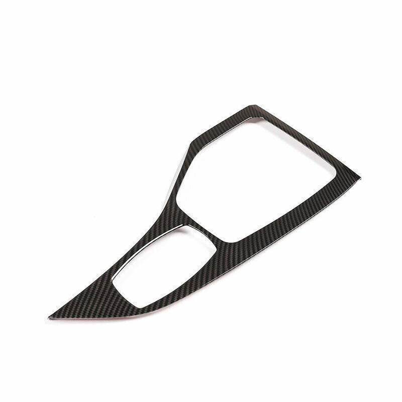 Carbon Fiber inner Console Gear Shift Panel Trim For Auto for BMW X1 E84 2013-15