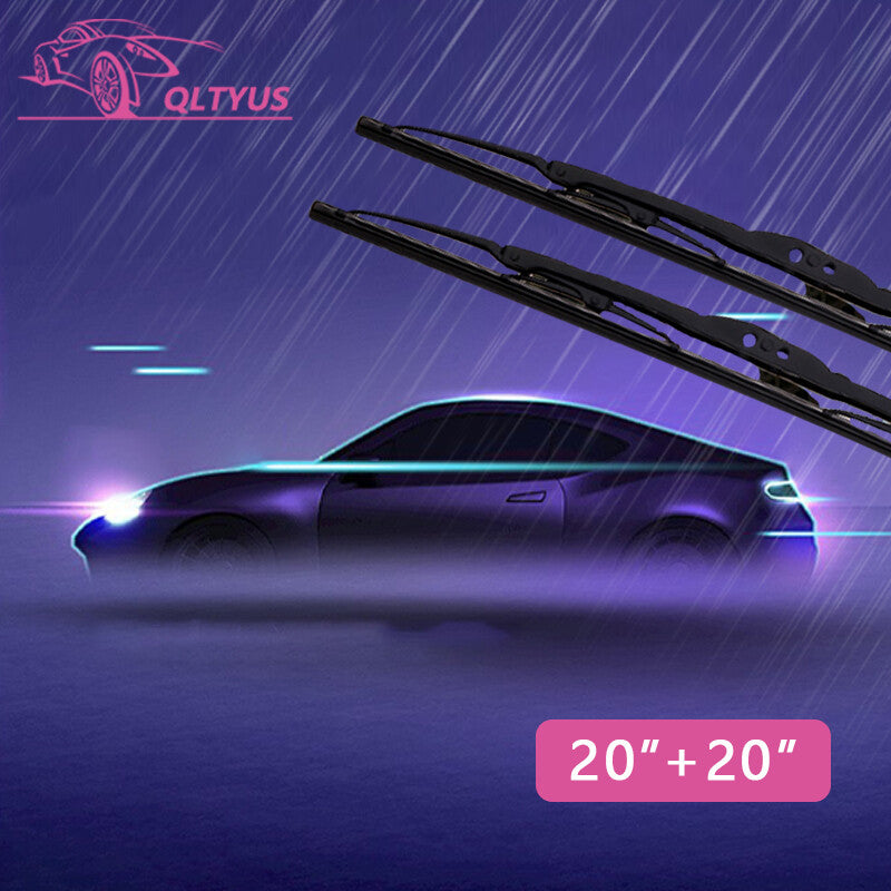 All Season 20-inch + 20-inch Wiper Blade Size Windshield Front Right 2-Piece Set
