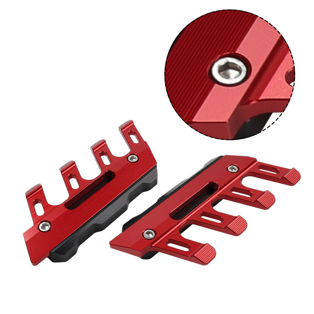 Red Universal Front Fork Protector Mudguard Slider Guard for Yamaha for Suzuki