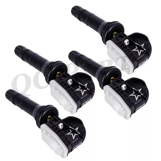 4-pack genuine TPMS tire pressure sensors, original equipment manufacturer 13598771, suitable for BUICK for Cadillac for Chevrolet .