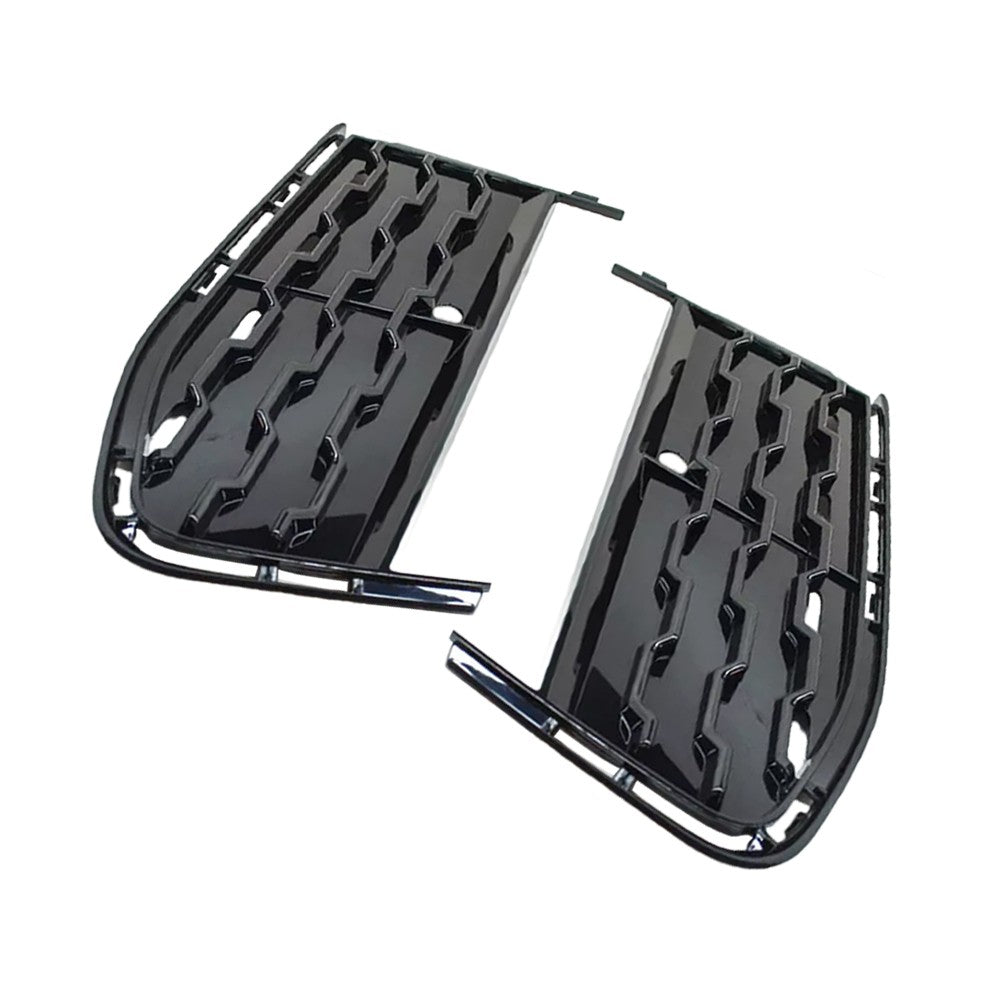 Fits For 7 Series G11 G12 15-20 Front Left Right Bumper Fog Light Grille Bezel