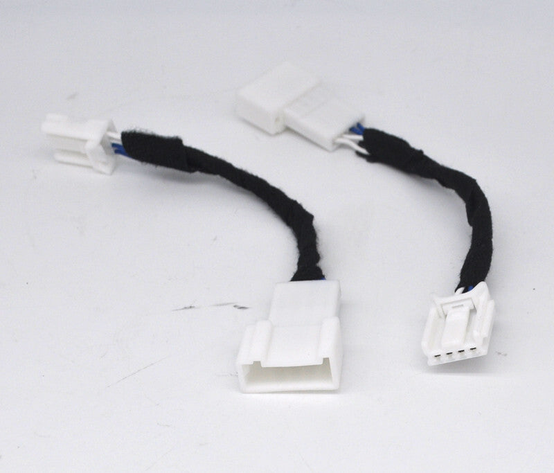 2x Retrofit Tweeter Speaker 4 pin adaptor cable wire for Toyota for Lexus for Scion
