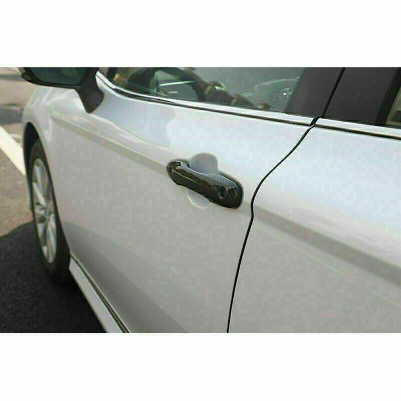 ABS Carbon Fiber Style Outside Door Handle Cover Trim for Toyota for Camry 2018-2023
