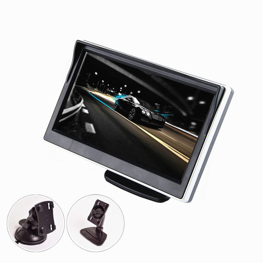5in LCD Color Screen Display Car Monitor for Rear View Reverse Backup Camera DVD