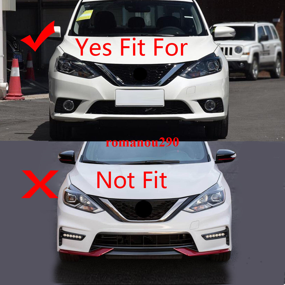 for Nissan Sentra 2016-2019 S SV SL SR Halogen Front Fog Lamp Assembly Replace