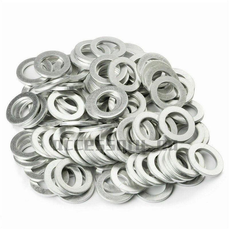 100pcs Oil Pan Drain Sump Plug Gasket Washer 14mm for Acura for Honda 94109-14000
